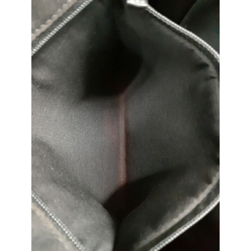 Gucci GG Monogram Brown Web Flat Messenger Bag red green web - Picture 6 of 9
